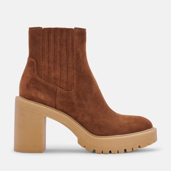 Dolce Vita Caster H2O Waterproof Suede Boots - Picture 2 of 2